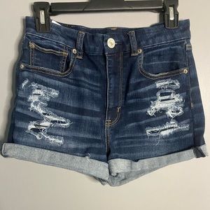 American eagle jean shorts.